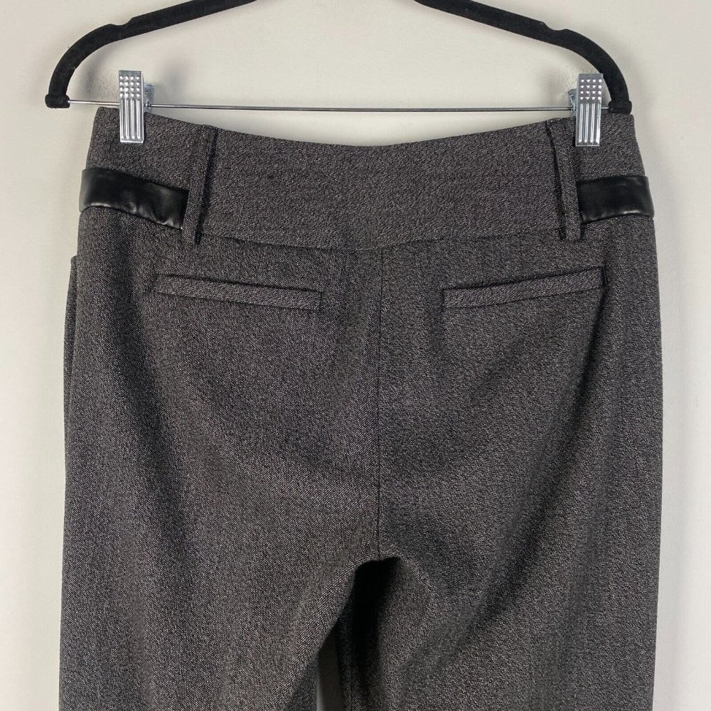 Express Editor Gray Boot Leg Pants Size 4 Gray Mi… - image 5